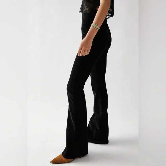 NWT Free people We the free Jayde high rise corduroy flare pants 25 - Picture 5 of 13